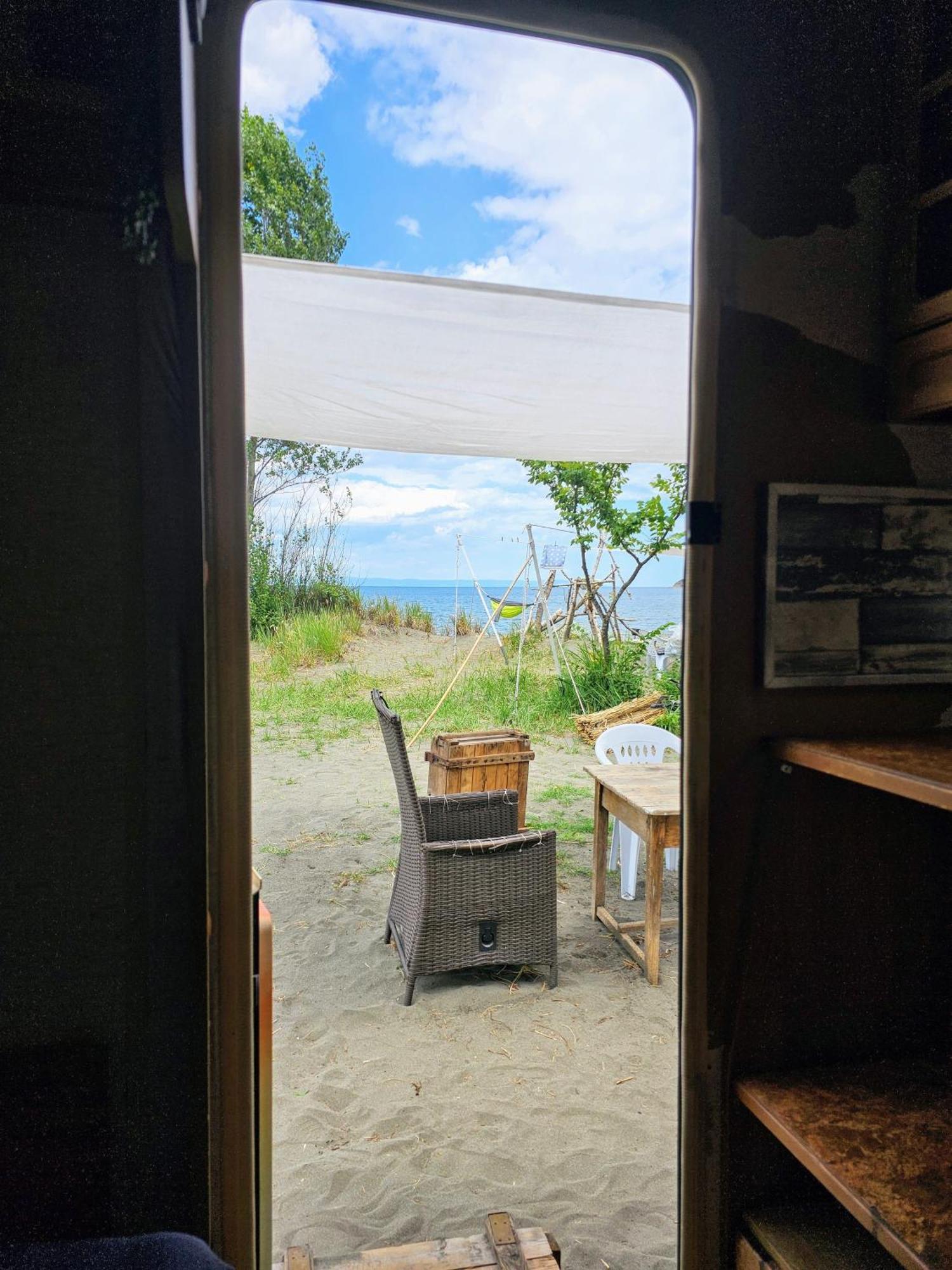 Beachfront Caravans Chernomorets Bagian luar foto