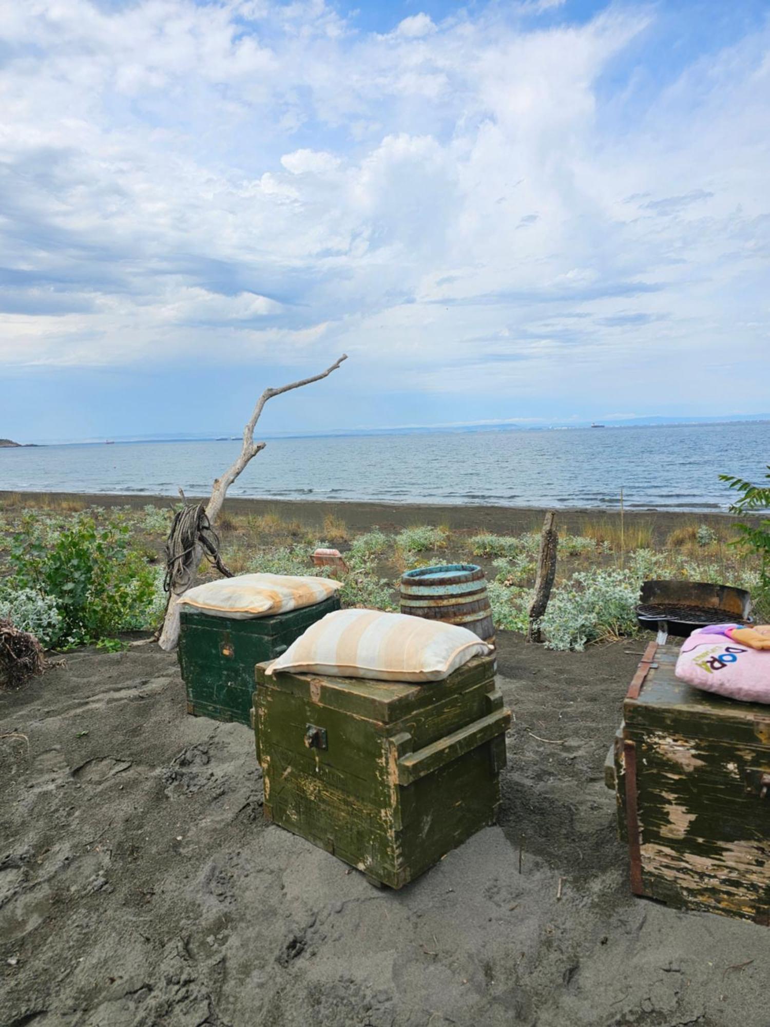 Beachfront Caravans Chernomorets Bagian luar foto