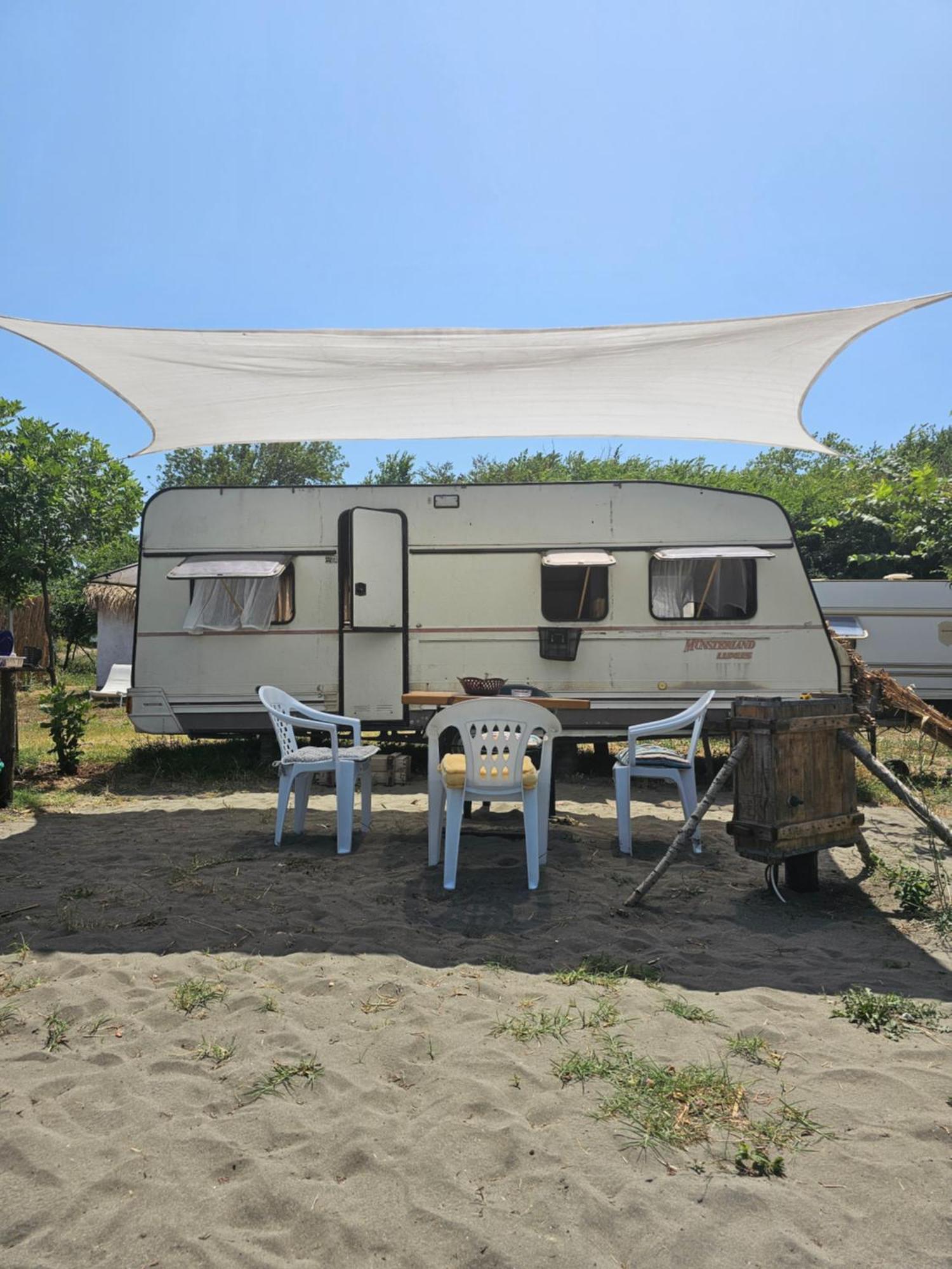 Beachfront Caravans Chernomorets Bagian luar foto