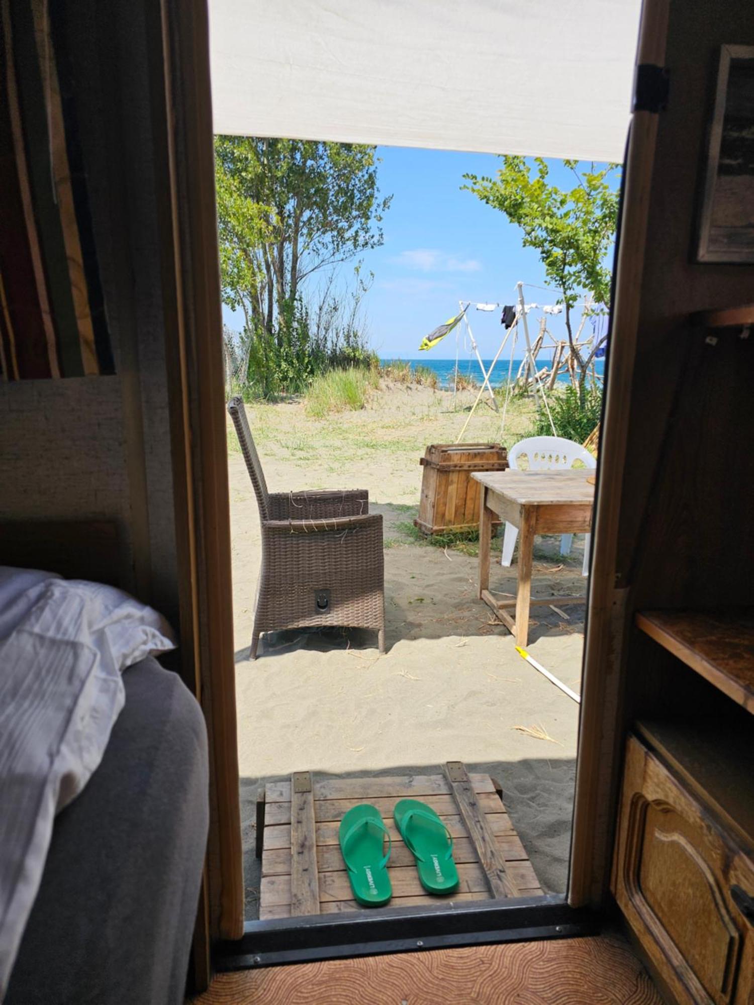 Beachfront Caravans Chernomorets Bagian luar foto
